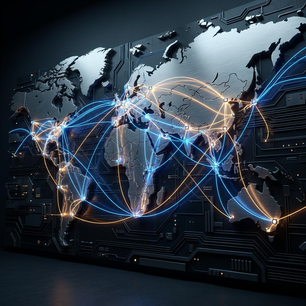 Global capture network across continents